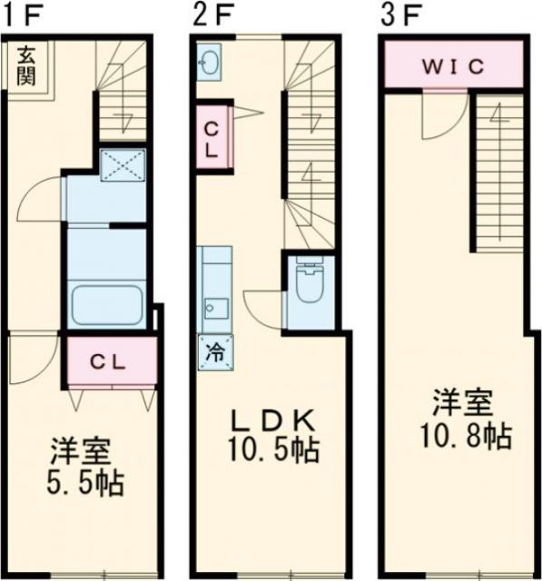 フルーツデール瑞江の間取り写真