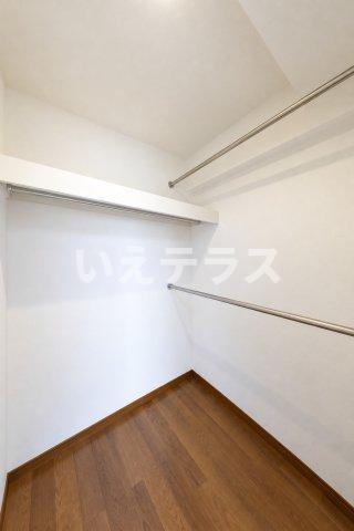 収納　たっぷりとした収納スペースです