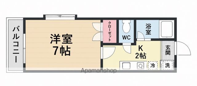 コーポすみれの間取り写真