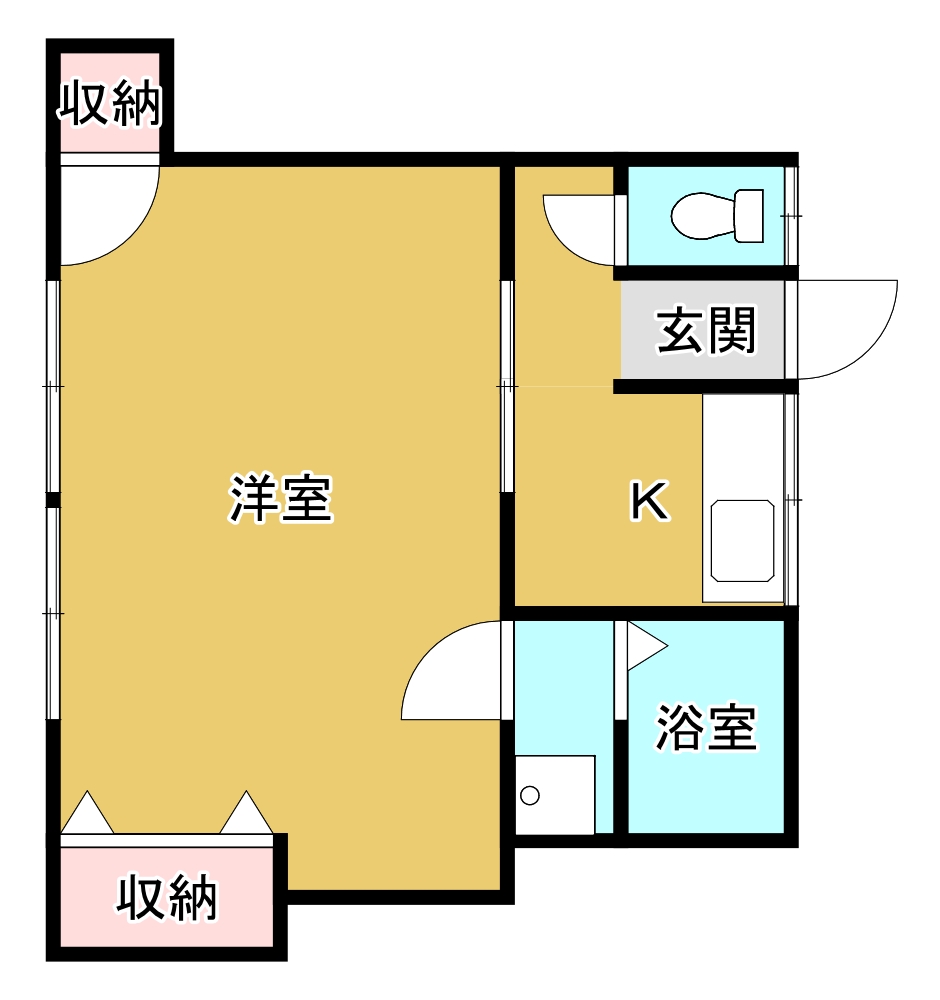 ハウスラビンの間取り