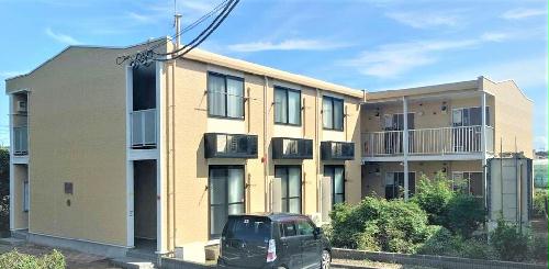 建物外観　8月限定！礼金、鍵交換費、当月日割・翌月利用料値引きです。