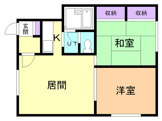 シティ５７の間取り