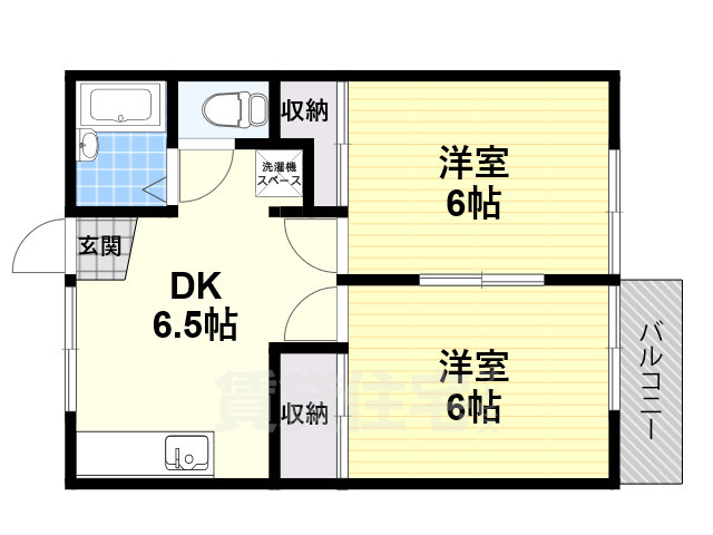 Ｍ’ｓグリーンハイツ當麻の間取り