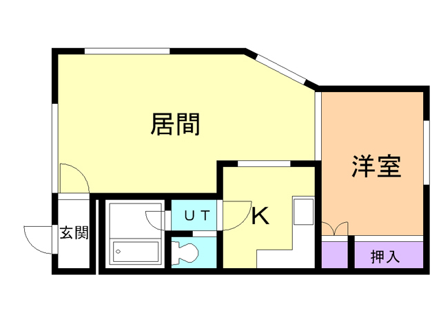 ハイツアンバサダーの間取り