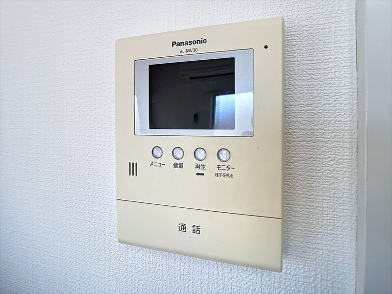 セキュリティ　TV付インターホン