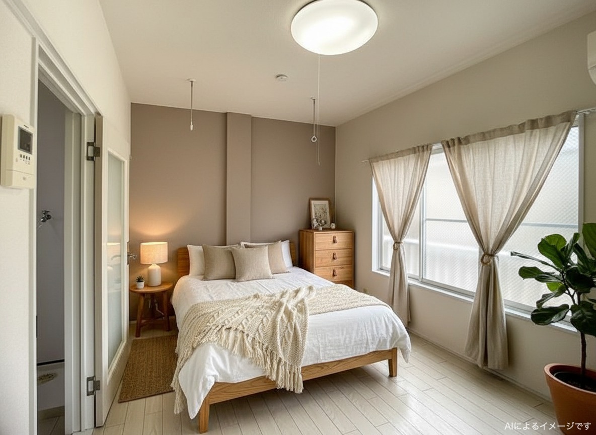 居室・リビング　※退去前のため、写真は別のお部屋になります