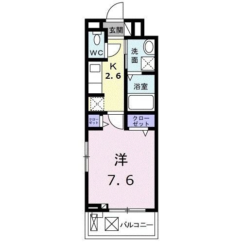 レイル　ヤード　中山　Iの間取り