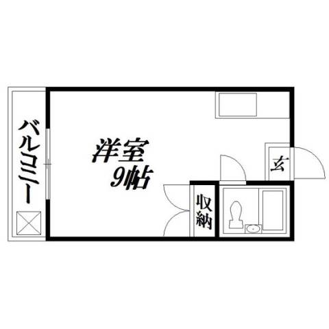 【浜松市中央区三方原町のアパートの間取り】