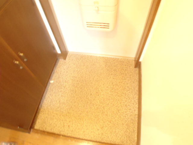 玄関　玄関スペースは確保できています。