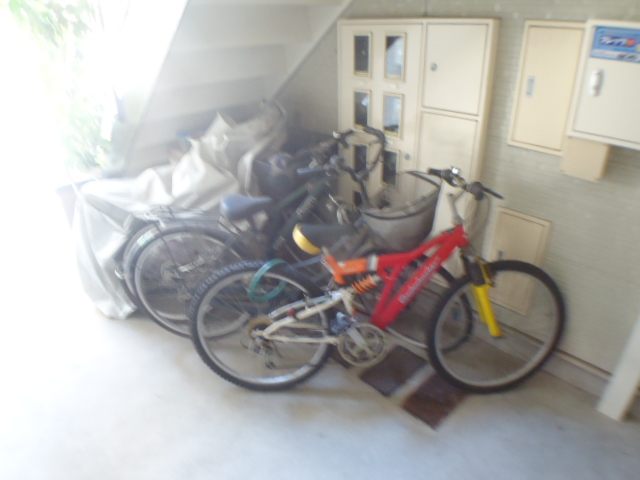 その他共有部分　駐輪スペースはこちらです。