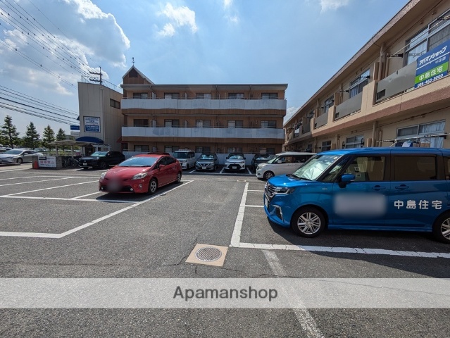 駐車場　眺望