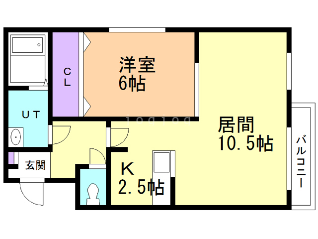 メゾン・ド・ＫIIIの間取り