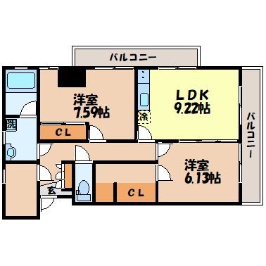 サクセスカバーヒルズの間取り