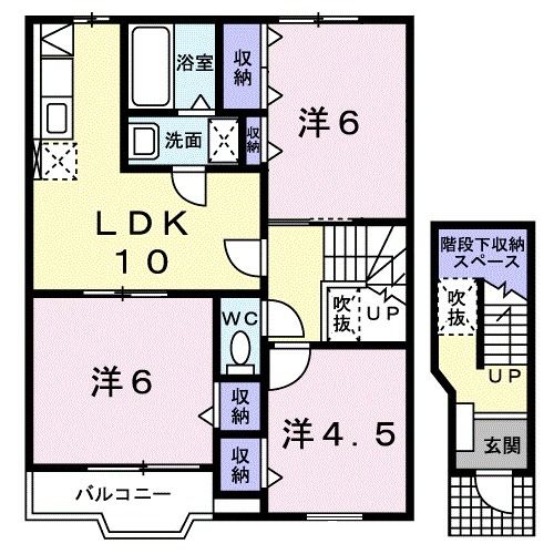 ボワ　メゾンIIの間取り