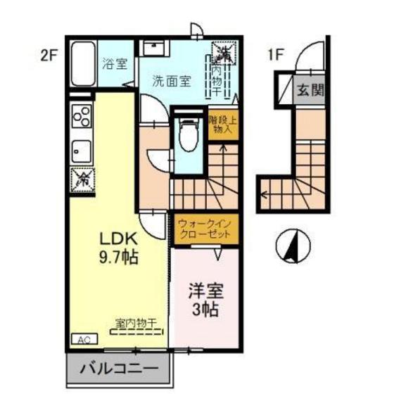 エルミタージュIIの間取り