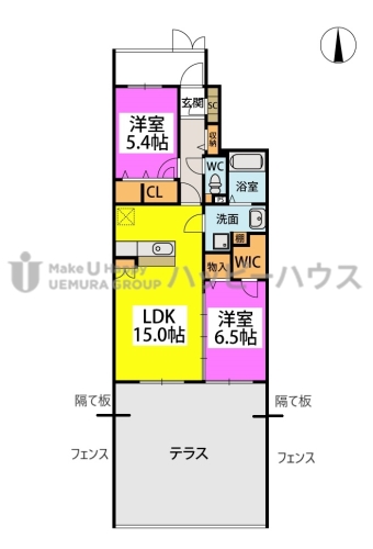 【（仮称）プレアev塔原東３丁目の間取り】