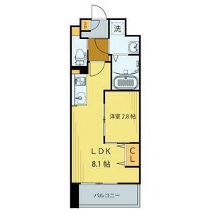 【シェルグランデ原町本通の間取り】