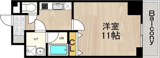 CITY SPIRE浜大津駅前の間取り