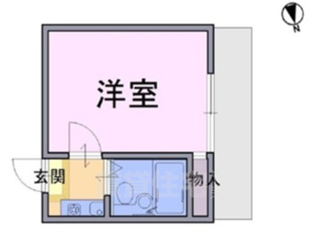 桜井第5マンションの間取り