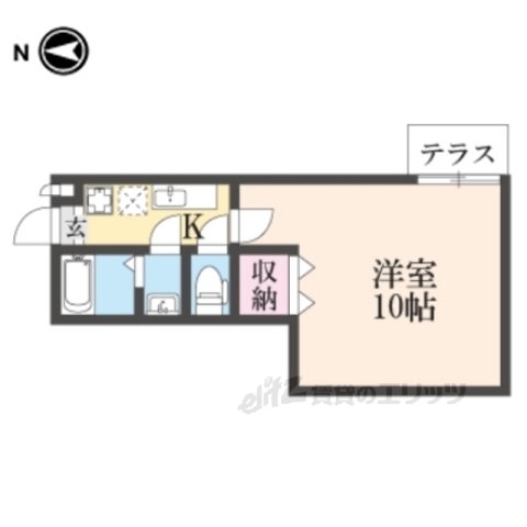 イーストコート東山の間取り