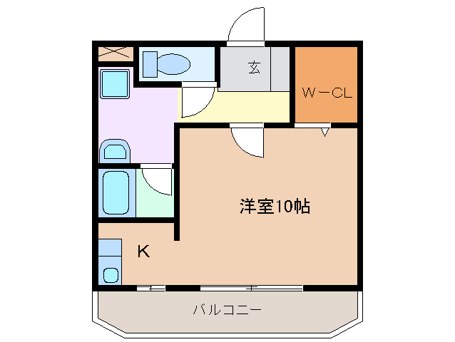 メゾン トルヴェールの間取り