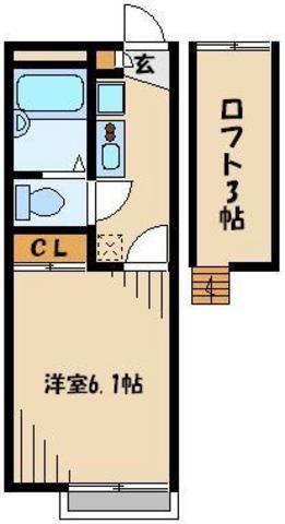 さいたま市中央区上峰のマンションの間取り