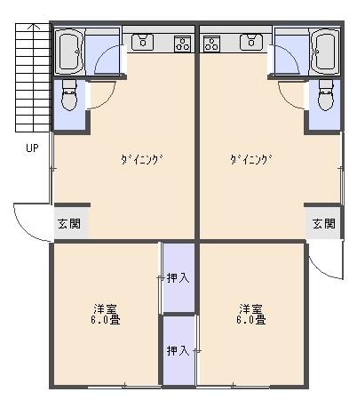 さくらコーポの間取り