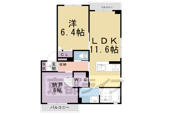 【リラフォート藤森の間取り】