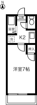 野村グリーンヴィレッジＥの間取り