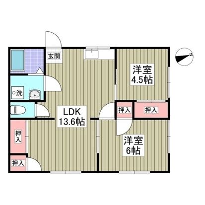 パークハイツ安西Iの間取り