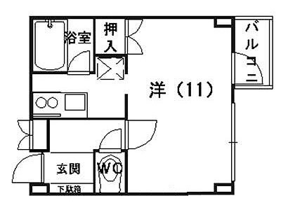 ブランシェコムの間取り