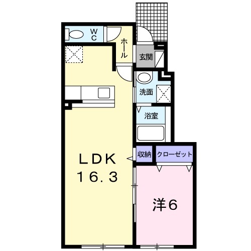 カルクオーレIIの間取り