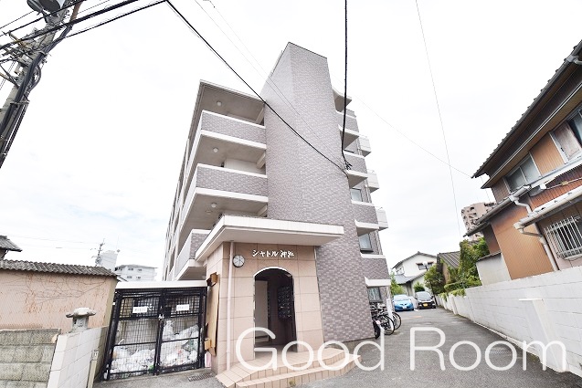 徳島市沖浜町のマンションの建物外観