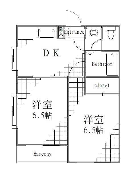 江東区猿江のマンションの間取り