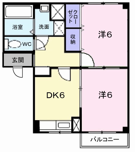 ボンディールＩの間取り