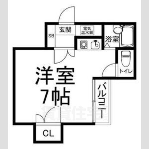 ルミノア梅津の間取り