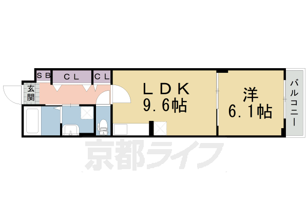 ハピネス大久保の間取り