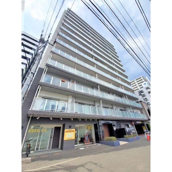 【仙台市青葉区支倉町のマンションの建物外観】