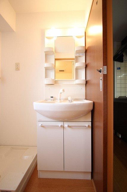 洗面設備　同物件、別号室のものです。