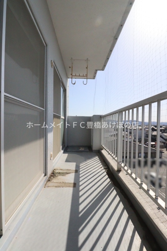 バルコニー　同型別部屋