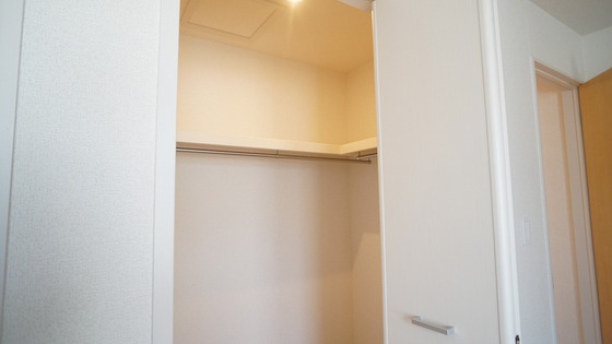 収納　ウォークインクローゼット