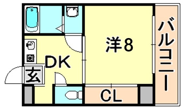 平野エスペランスの間取り写真