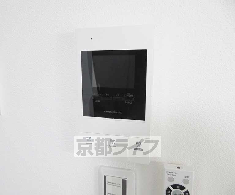 セキュリティ　モニター付きで安心・