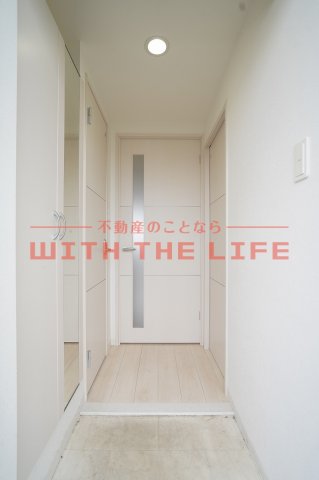 玄関　明るい玄関です