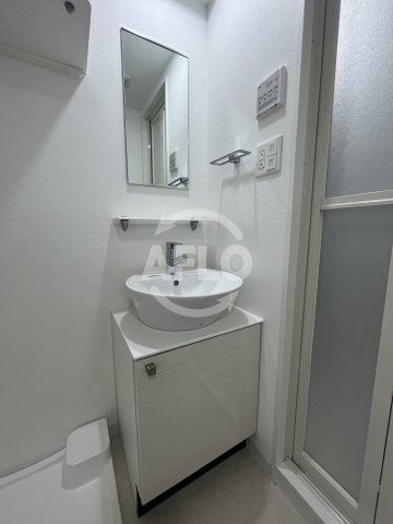 洗面設備　エスリード大阪プライムゲート　洗面台