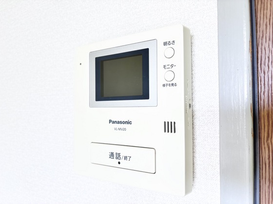 セキュリティ　モニター付きインターホン