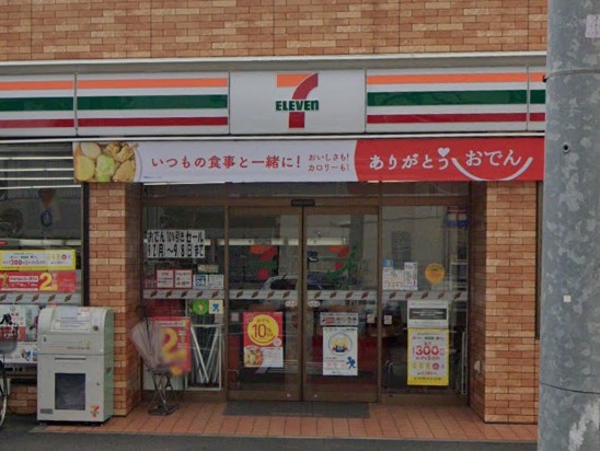 コンビニ　セブンイレブン 大田区東蒲田キネマ通り店（コンビニ）まで652m