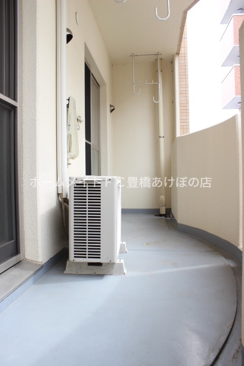 バルコニー　同型別部屋
