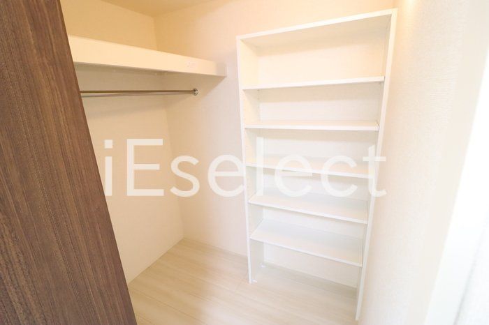 収納　大容量のウォークインクローゼット！