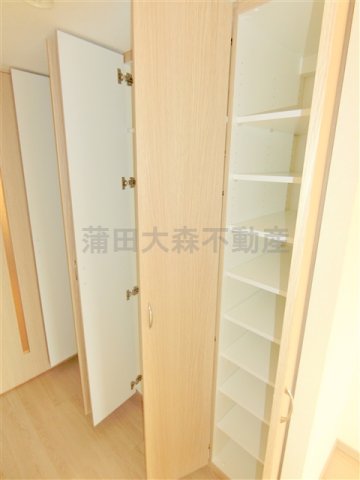 収納　収納　クローゼット×2と棚収納